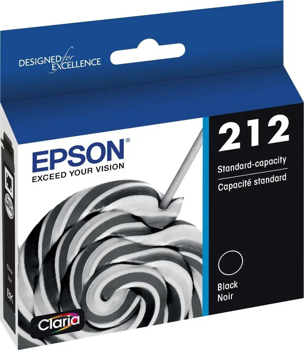 Epson - 212 Standard Capacity Ink Cartridge - Black