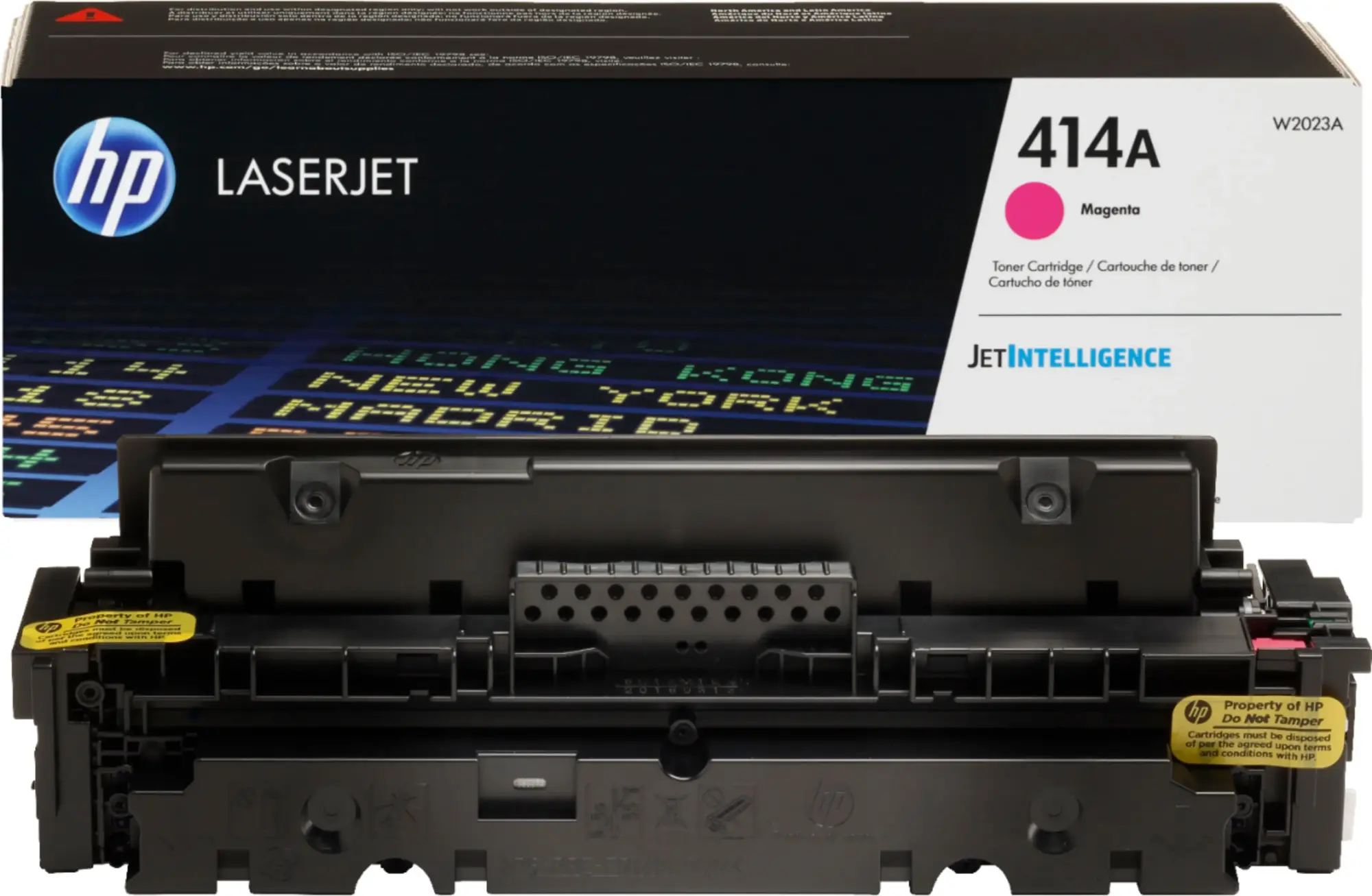 HP - 414A Standard Capacity Toner Cartridge - Magenta-Magenta