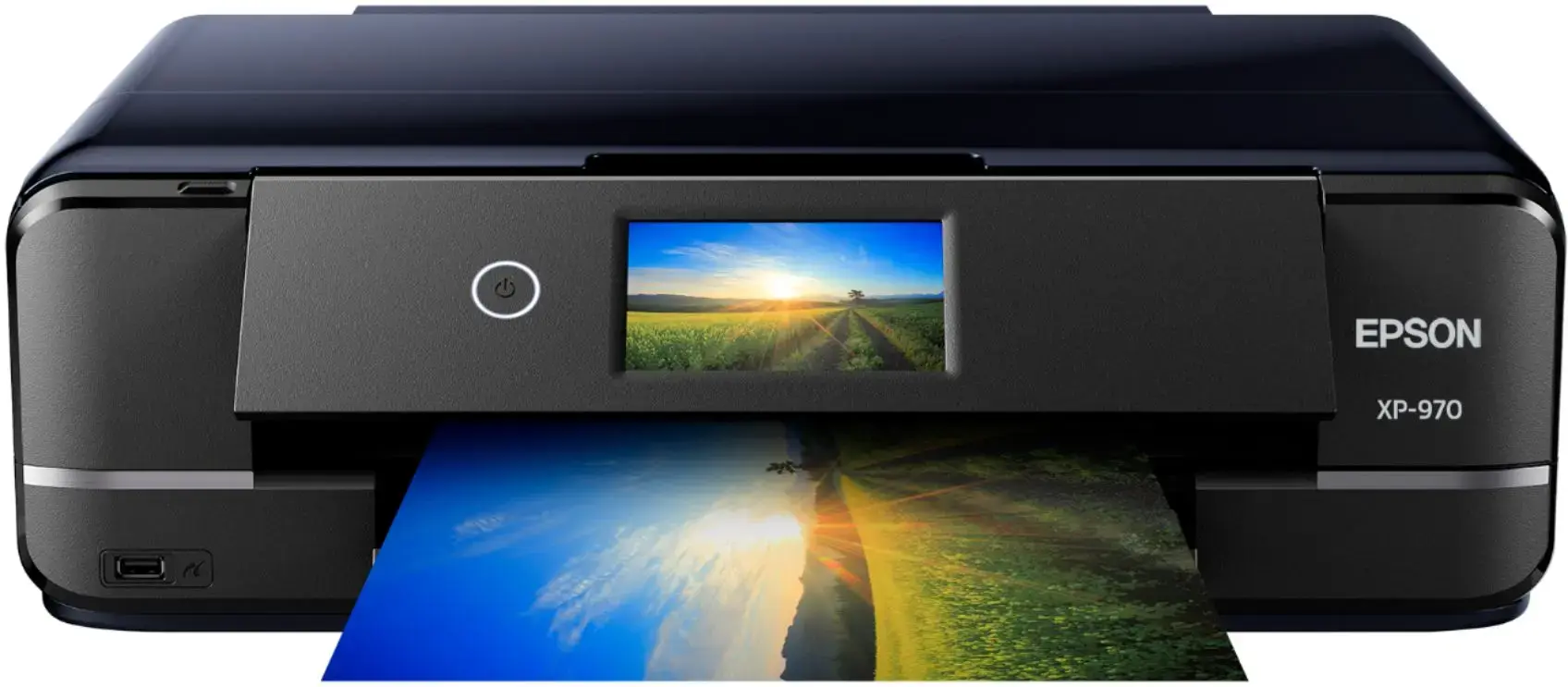 Epson - Expression Photo XP-970 Wireless All-In-One Printer - Black-Black