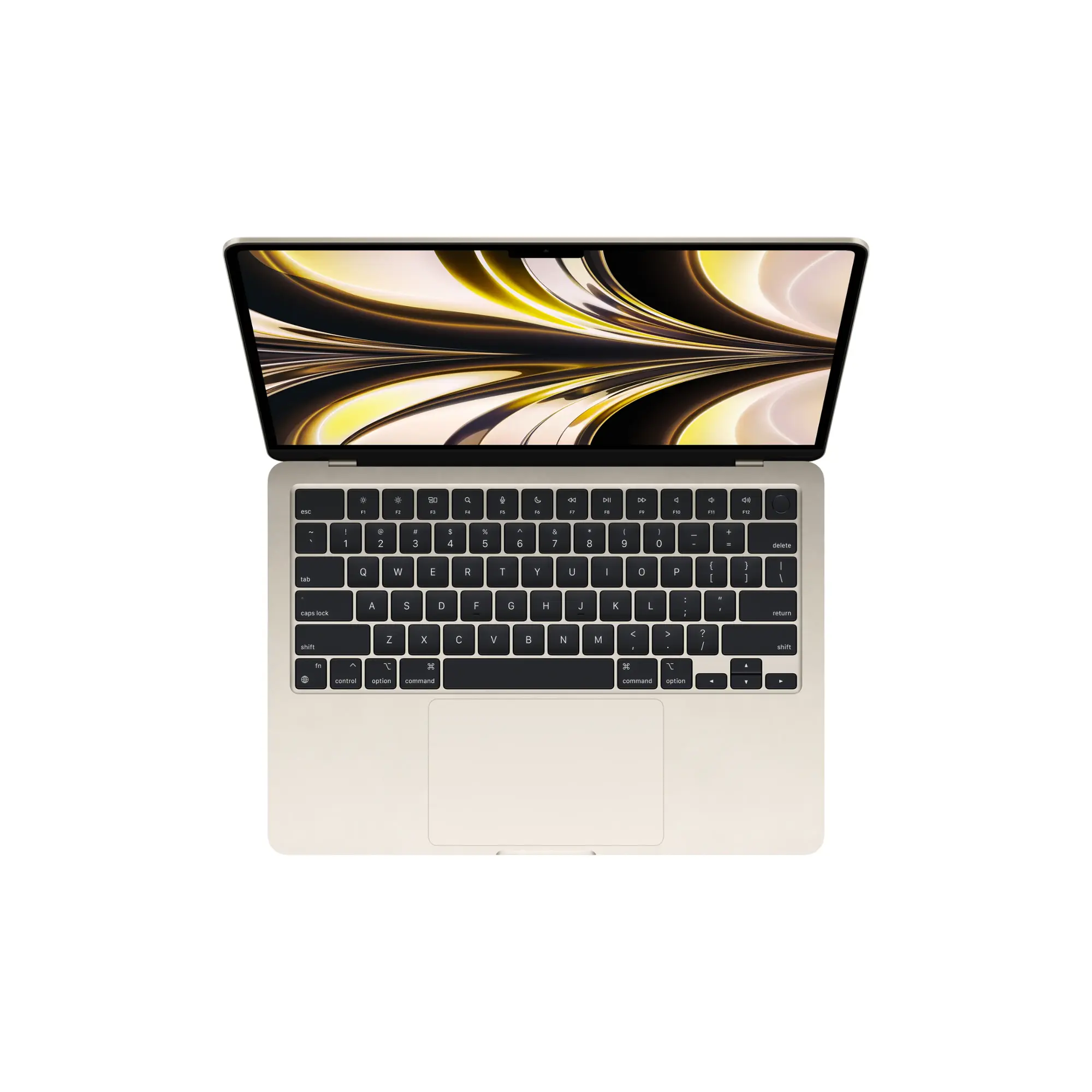 Apple - MacBook Air 13.6" Laptop - M2 chip Built for Apple Intelligence - 8GB Memory - 512GB SSD - Starlight