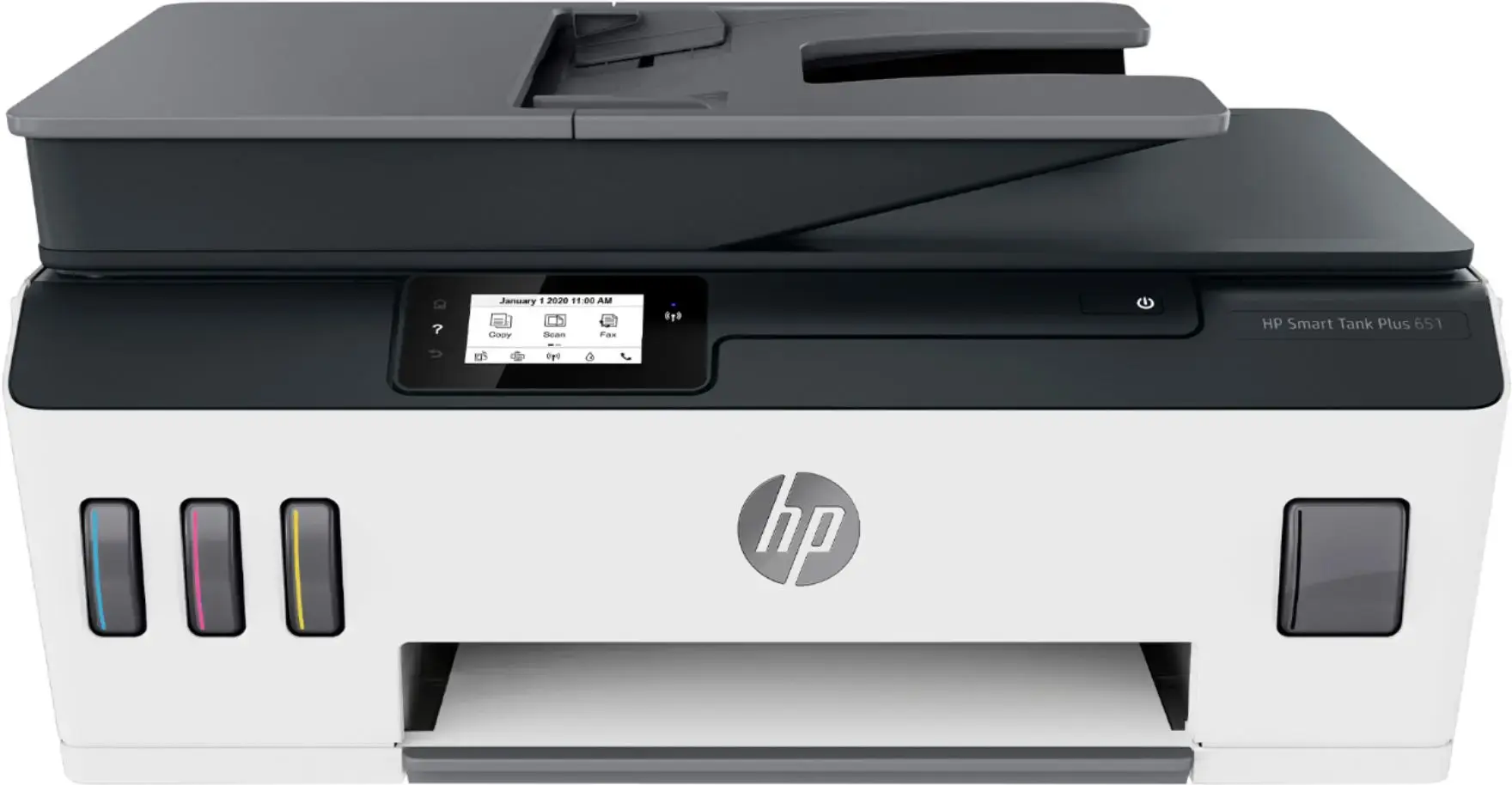 HP - Smart Tank Plus 651 Wireless All-In-One Supertank Inkjet Printer with up to 2 Years of Ink Included - White-White