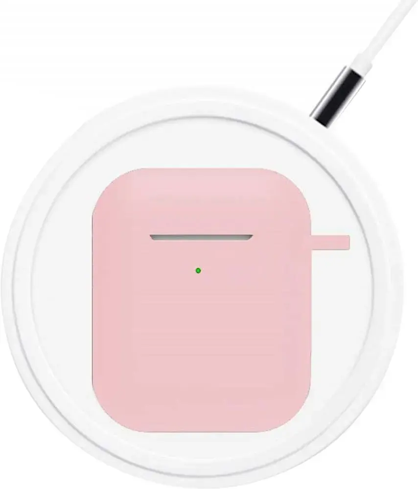 SaharaCase - Case Kit for Apple AirPods (1st Generation and 2nd Generation) - Pink Rose