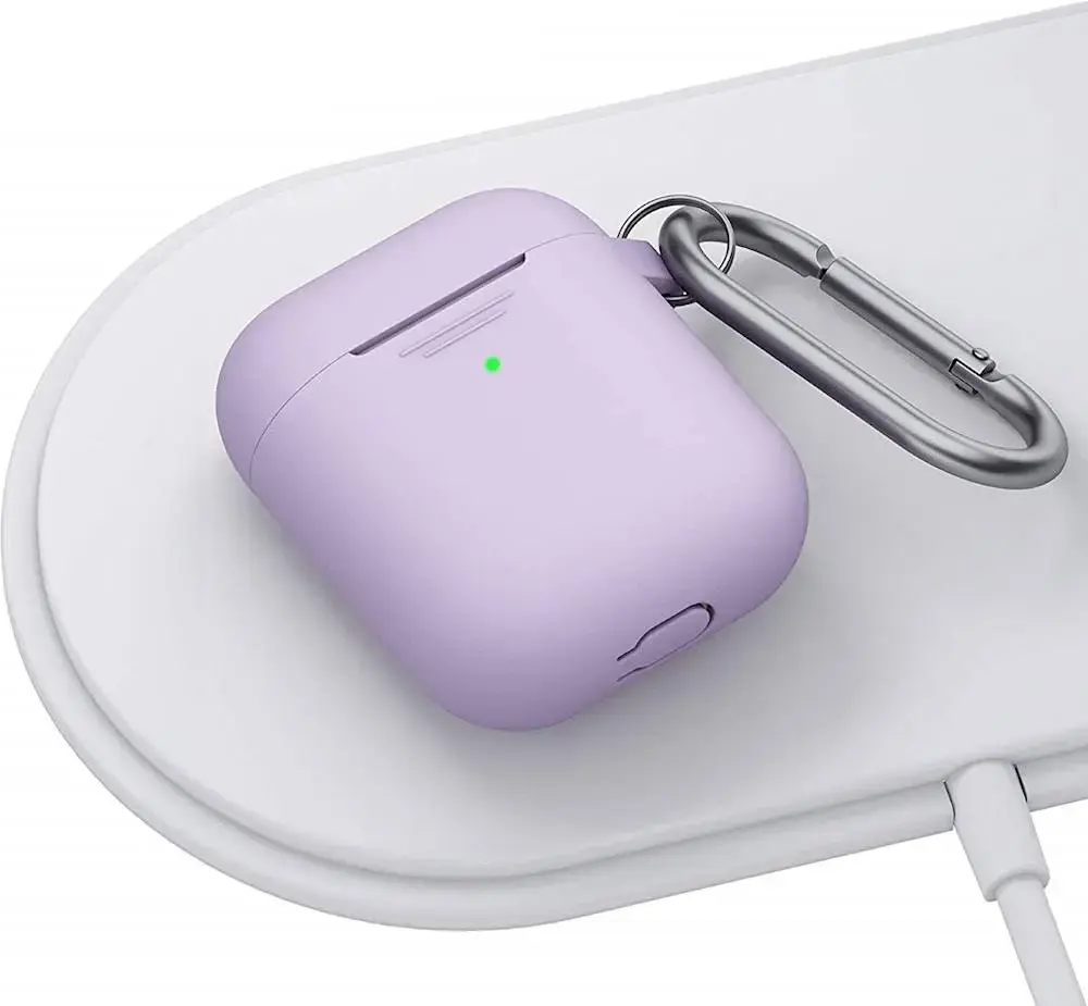 SaharaCase - Case Kit for Apple AirPods (1st Generation and 2nd Generation) - Lavender