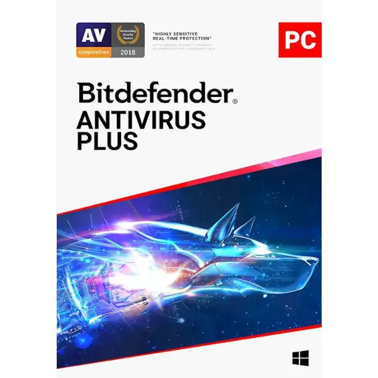 Bitdefender - Antivirus Plus (3-Device) (1-Year Subscription) - Windows [Digital]