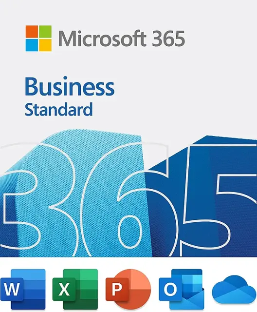 Microsoft - 365 Business Standard (1 Person) (12-Month Subscription) - Activation Required - Windows, Mac OS, Chrome, Apple iOS, Android [Digital]