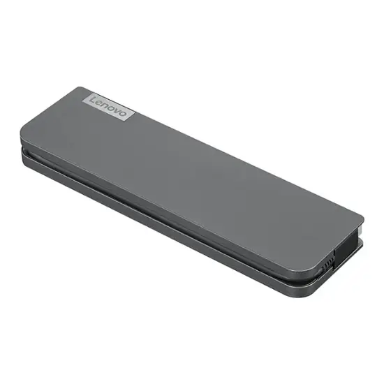 Lenovo - USB-C Mini Docking Station - Iron Gray-Iron Gray