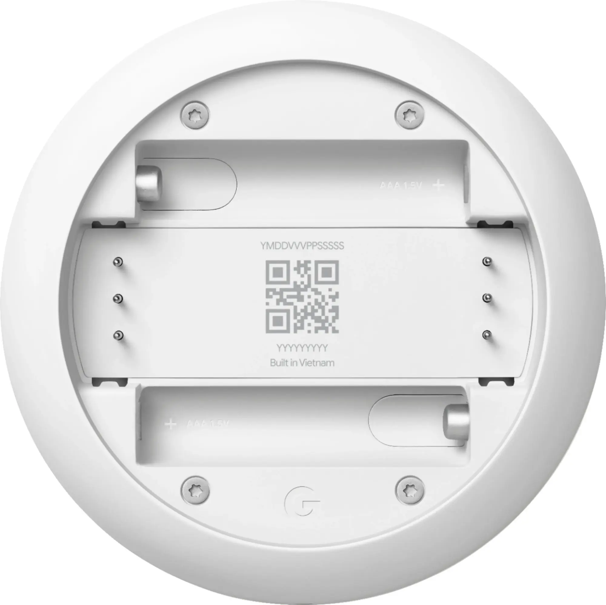 Google - Nest Smart Programmable Wifi Thermostat - Snow-Snow