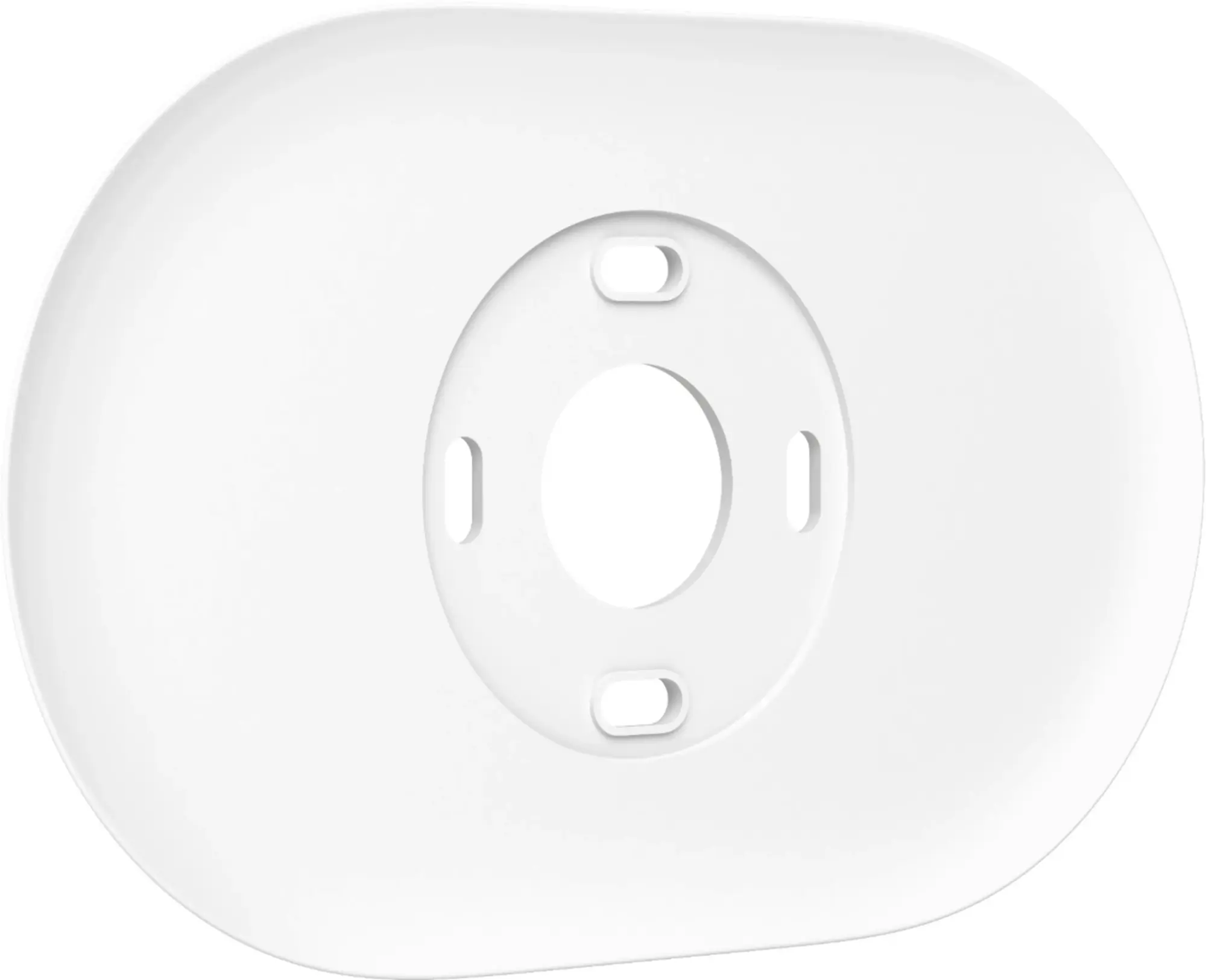 Google - Nest Thermostat Trim Kit - Snow-Snow