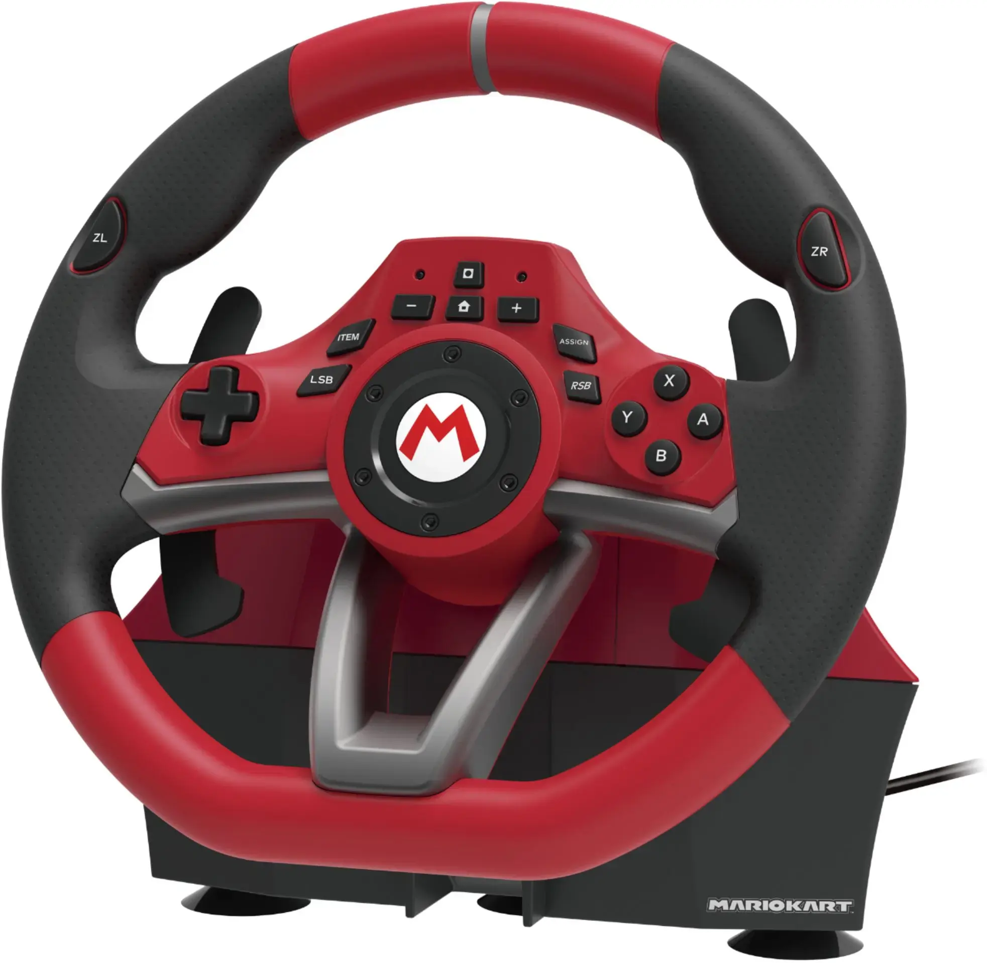 Hori - Mario Kart Racing Pro Deluxe for Nintendo Switch - Red