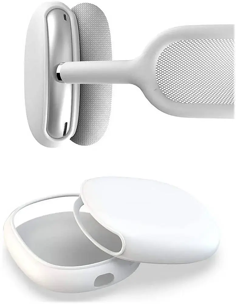 SaharaCase - Liquid Silicone Cover Case for Apple AirPods Max - White