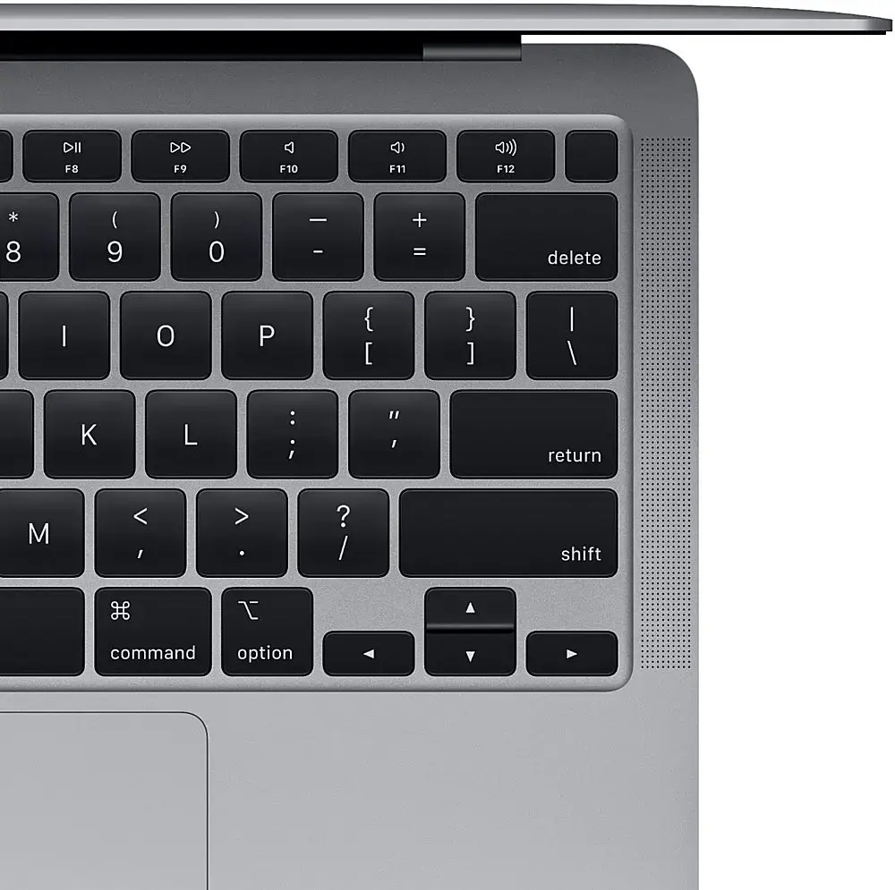 Apple - MacBook Air 13.3" (2020) MWTJ2LL/A Intel Core i3 - 8GB Memory, 256GB SSD - Pre-Owned - Space Gray-13.3 inches-Intel 10th Generation Core i3-8 GB Memory-256 GB-Space Gray