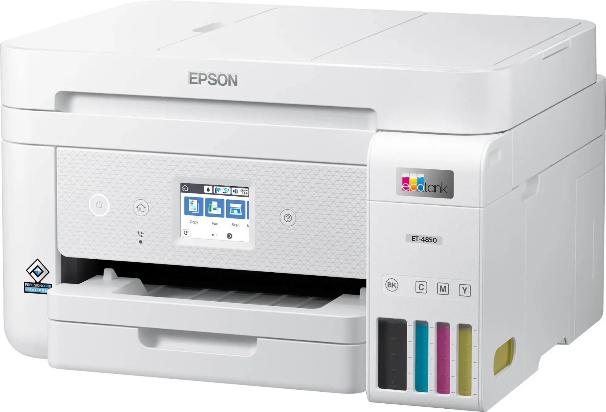 Epson - EcoTank ET-4850 All-in-One Supertank Inkjet Printer - White