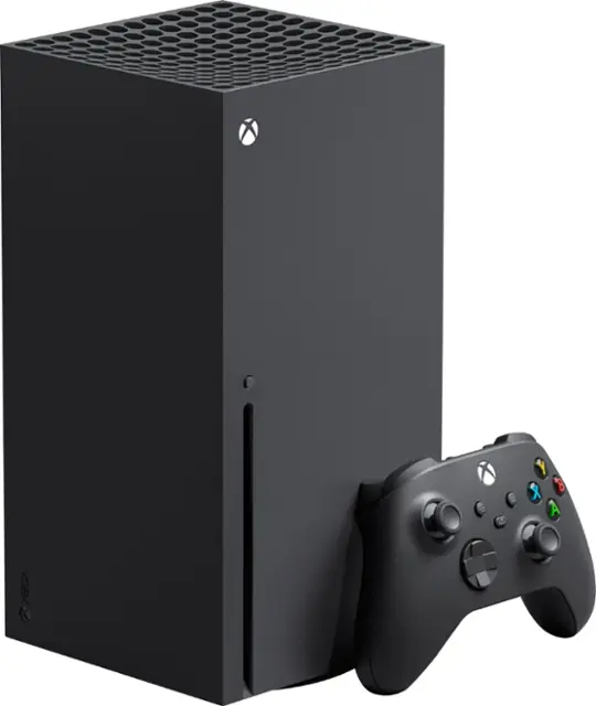 Microsoft - Geek Squad Certified Refurbished Xbox Series X 1TB Console - Black-Black