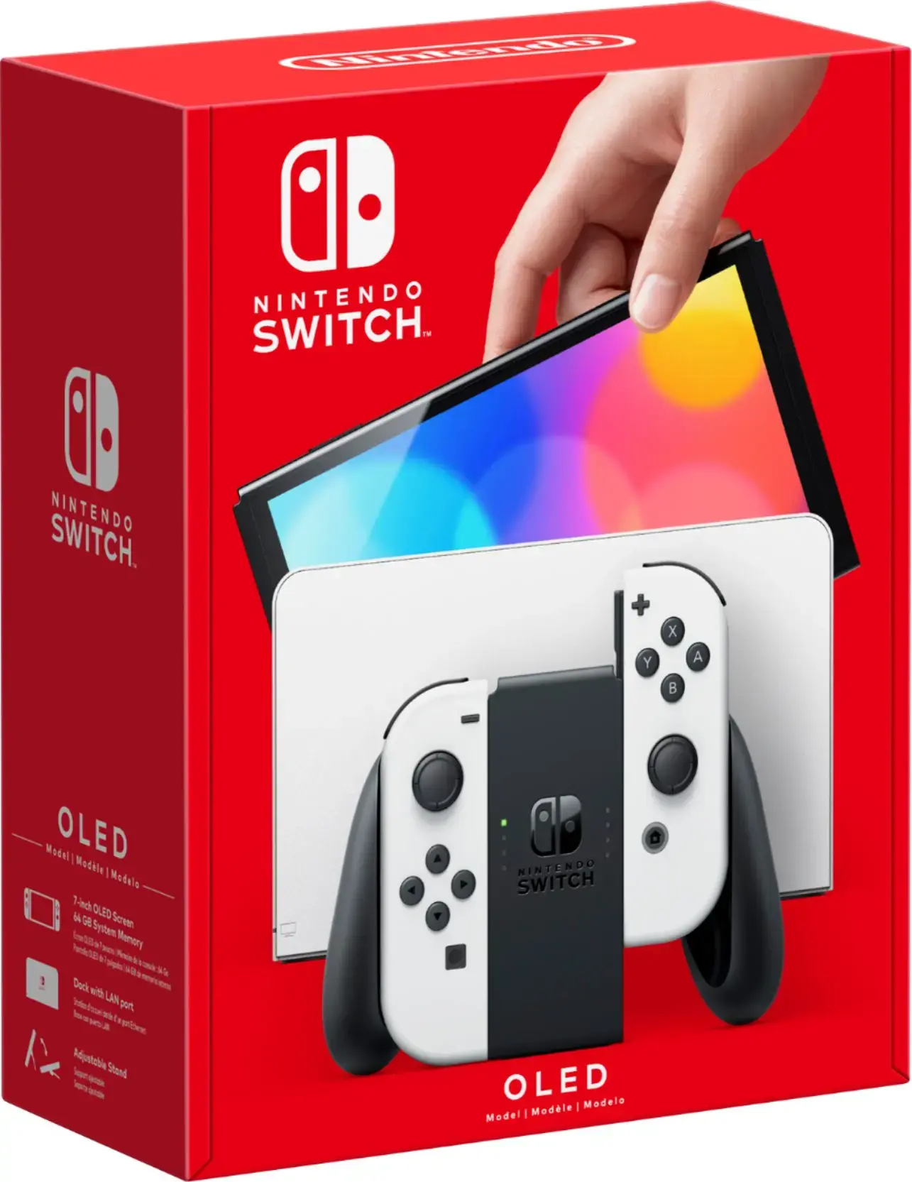 Nintendo - Switch – OLED Model w/Joy-Con - White