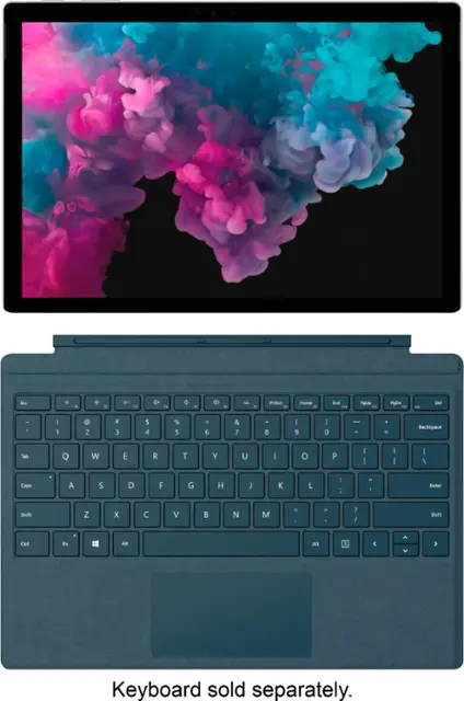 Microsoft - Geek Squad Certified Refurbished Surface Pro 6 - 12.3" Touch-Screen - Intel Core i5 - 8GB Memory - 128GB SSD - Platinum-Intel 8th Generation Core i5-8 GB Memory-128 GB-Platinum