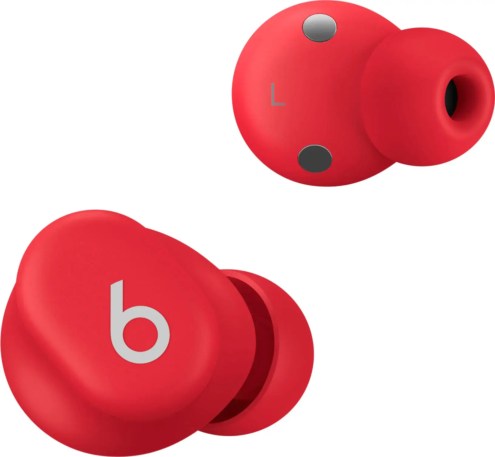 Beats - Solo Buds True Wireless Earbuds - Transparent Red