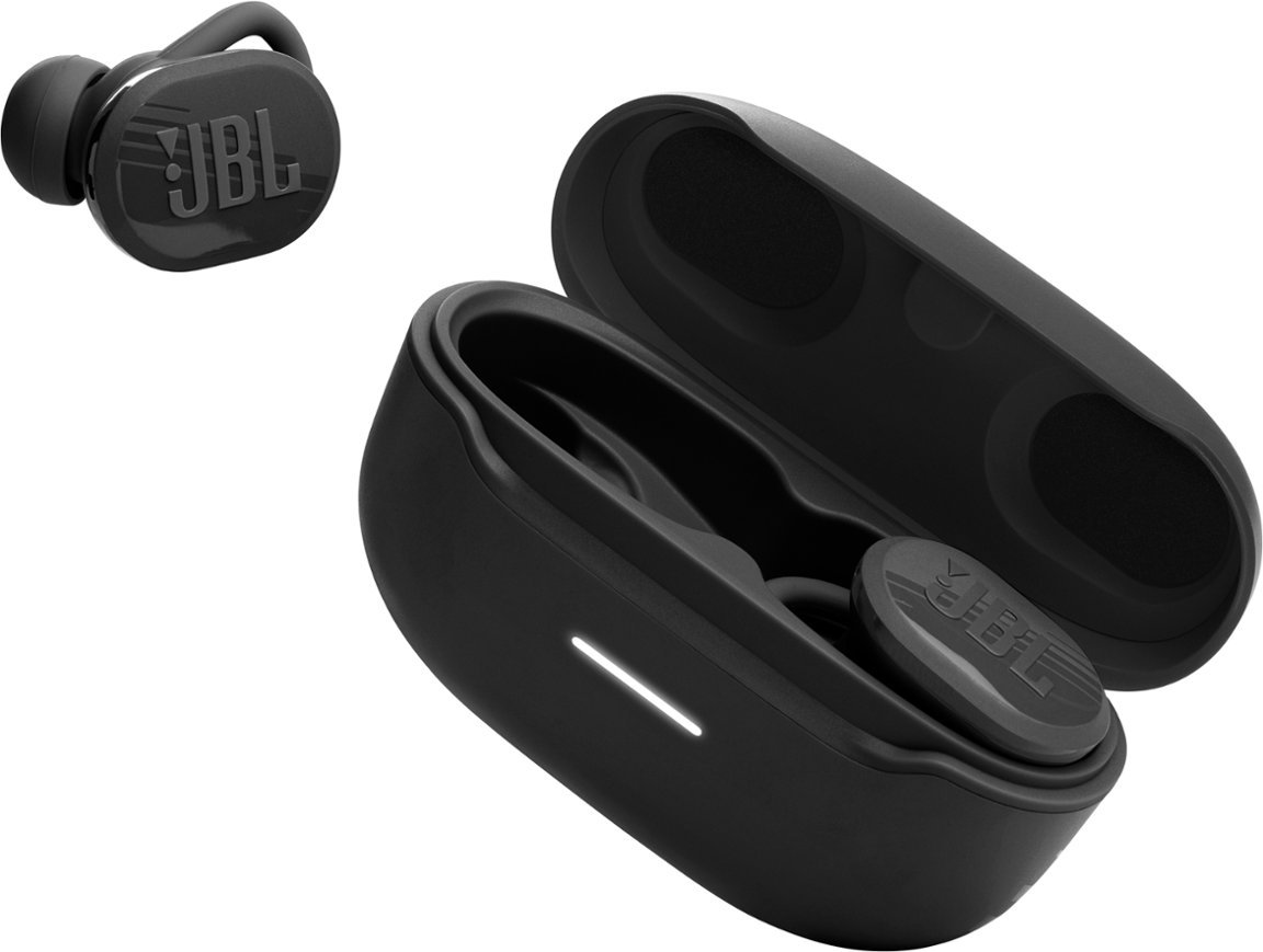 JBL - Endurance Race Waterproof True Wireless Sport Earbud Headphones - Black