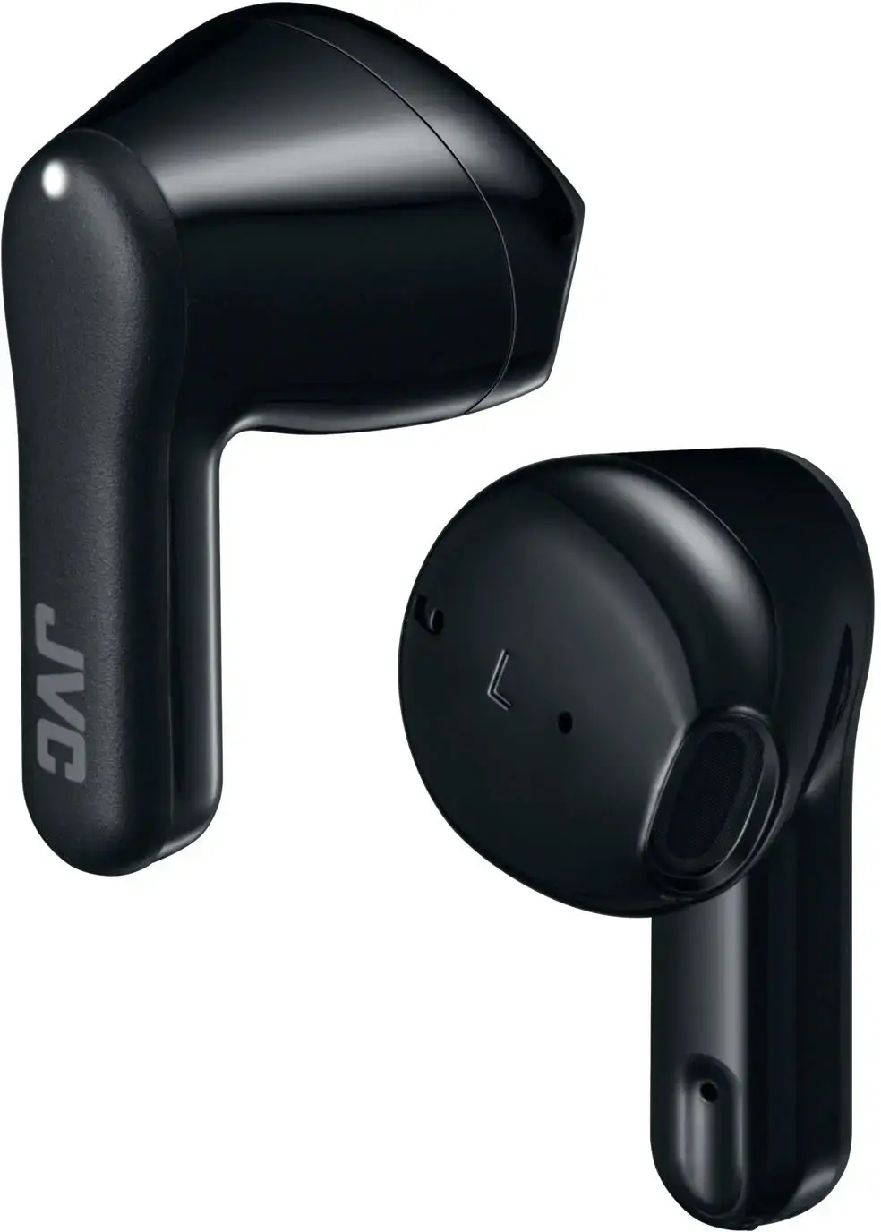 JVC - True Wireless Headphones Earbud Style - Black-Black