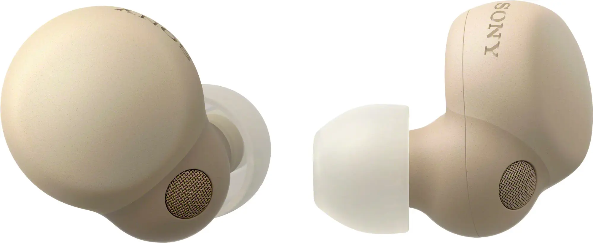 Sony - Link Buds S True Wireless Noise Canceling Earbuds - Desert Sand