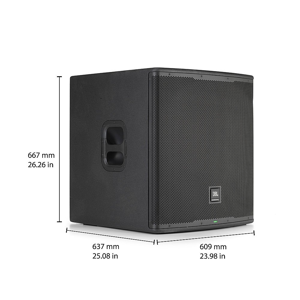 JBL - EON718S 18" Powered PA Subwoofer - Black