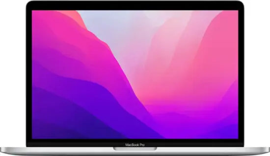 Apple - MacBook Pro 13.3" Laptop - M2 chip - 8GB Memory - 256GB SSD - Silver-13.3 inches-Apple M2-8 GB Memory-256 GB-Silver