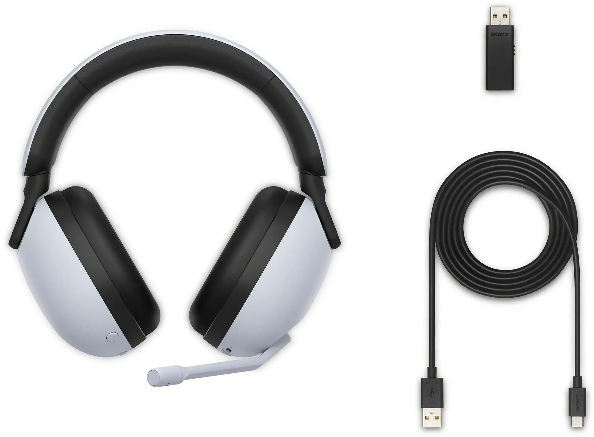 Sony - INZONE H9 Wireless Noise Canceling Gaming Headset - White