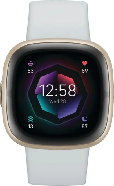 Fitbit - Sense 2 Advanced Health Smartwatch - Pale Gold-Pale Gold