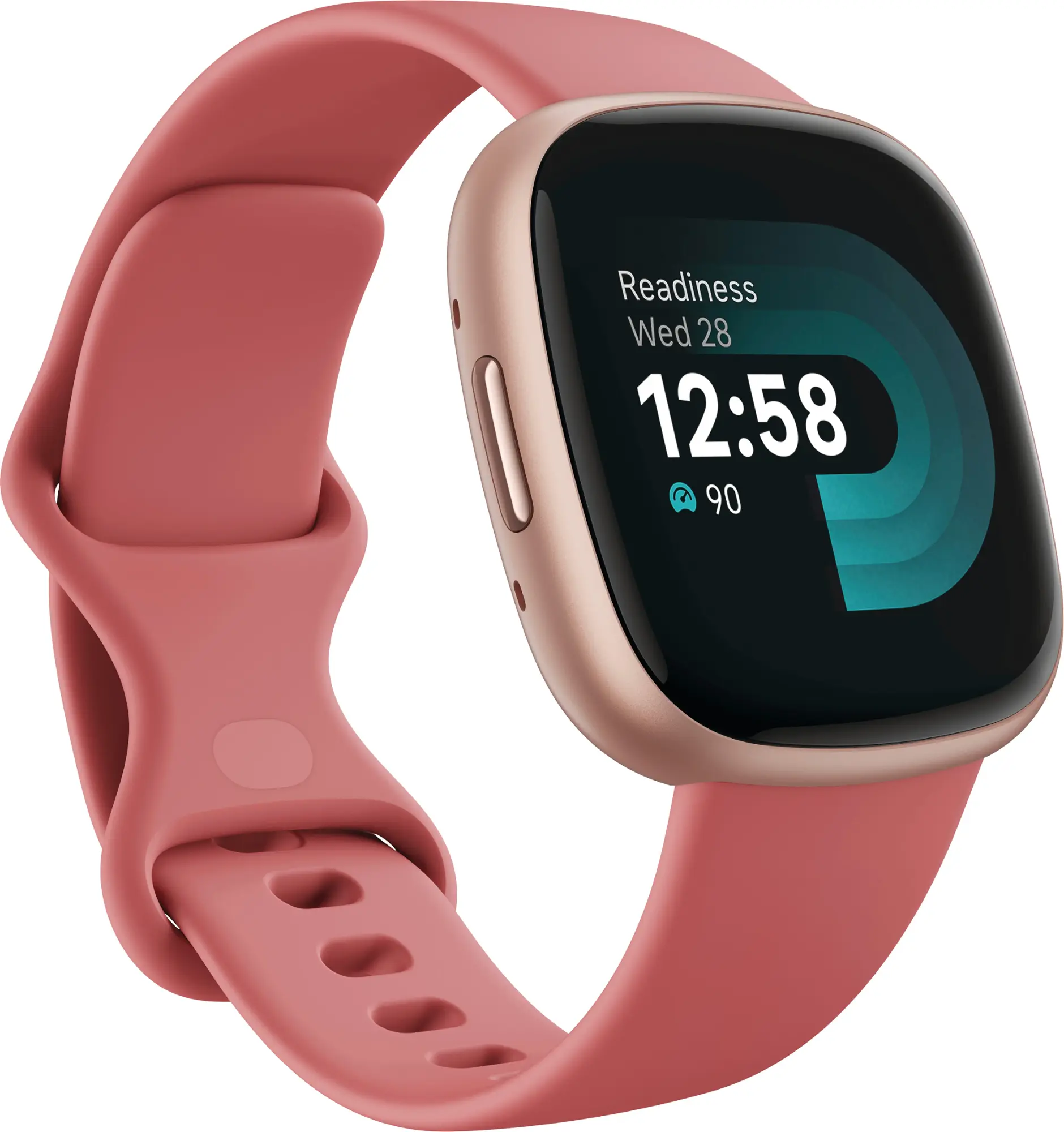 Fitbit - Versa 4 Fitness Smartwatch - Copper Rose-Copper Rose