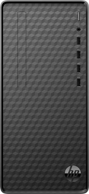 HP - Desktop - AMD Ryzen 5 - 12GB Memory - 512GB SSD - Dark Black-AMD Ryzen 5 5000 Series-12 GB Memory-512 GB-Dark Black