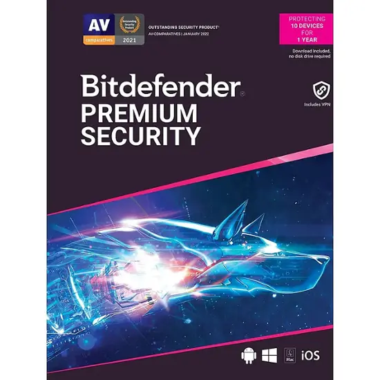 Bitdefender - Antivirus Plus (1-Device) (1-Year Subscription) - Windows [Digital]