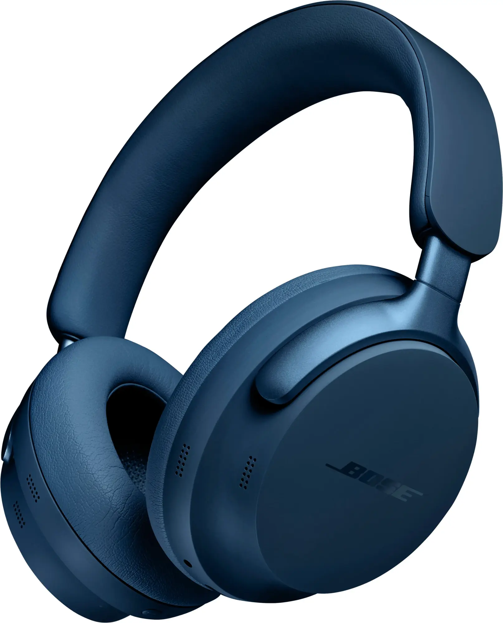 Bose - QuietComfort Ultra Wireless Noise Cancelling Over-the-Ear Headphones - Lunar Blue-Lunar Blue