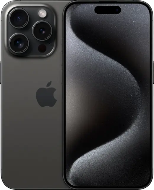 Apple - iPhone 15 Pro 1TB - Apple Intelligence - Black Titanium (AT&T)