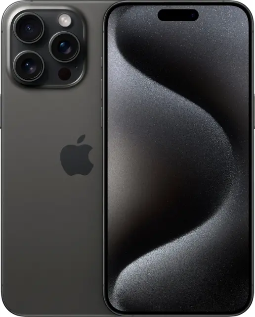 Apple - iPhone 15 Pro Max 256GB - Apple Intelligence - Black Titanium (AT&T)