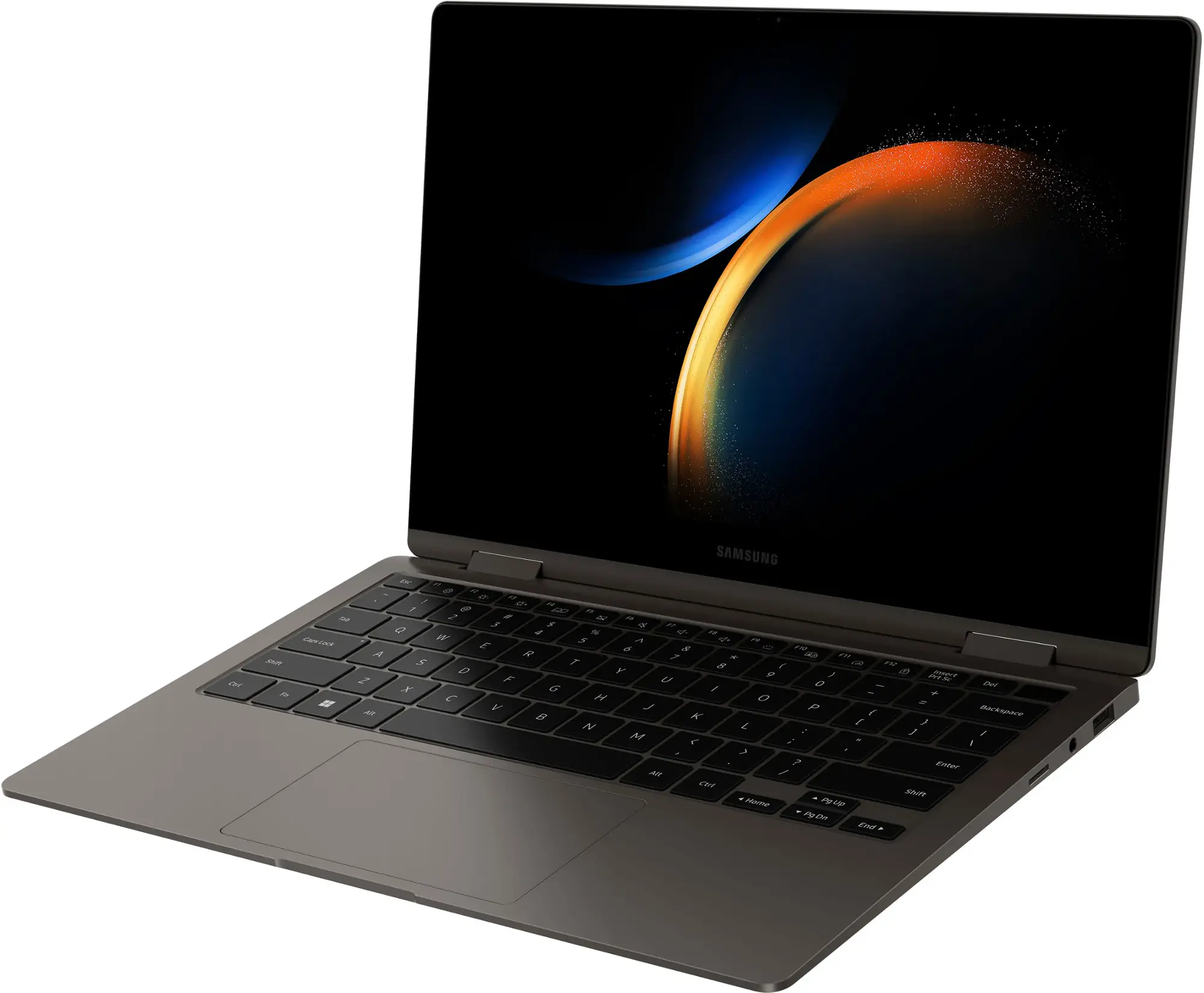 Samsung - Galaxy Book3 360 2-in-1 13.3" FHD AMOLED Touch Screen Laptop - Intel 13th Gen Evo Core i7-1360P - 16GB Memory -512GB SSD - Graphite-13.3 inches-Intel 13th Generation Core i7-16 GB Memory-512 GB-Graphite