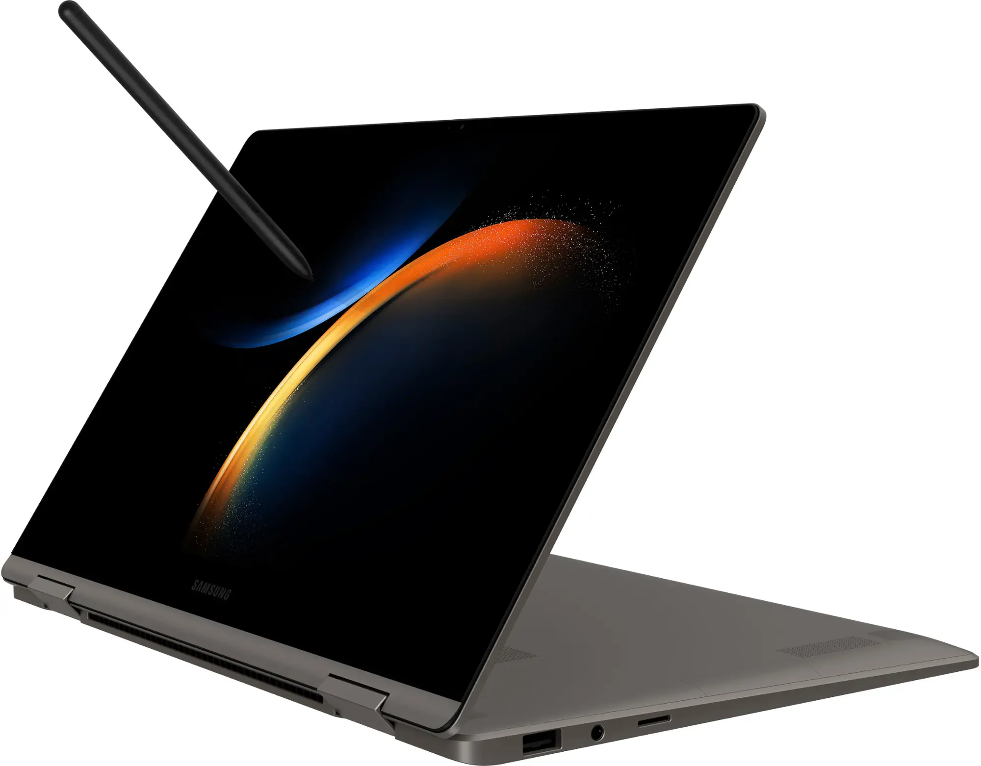 Samsung - Galaxy Book3 360 2-in-1 13.3" FHD AMOLED Touch Screen Laptop - Intel 13th Gen Evo Core i7-1360P - 16GB Memory -512GB SSD - Graphite-13.3 inches-Intel 13th Generation Core i7-16 GB Memory-512 GB-Graphite