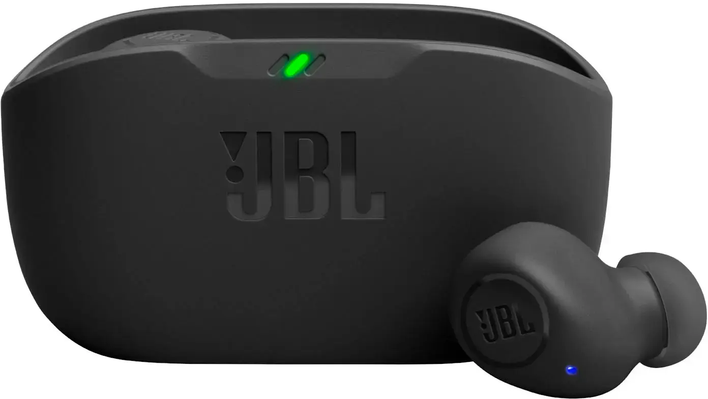 JBL - Vibe Buds True Wireless Earbuds - Black