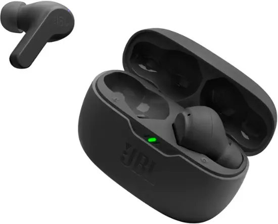 JBL - Vibe Beam True Wireless Earbuds - Black