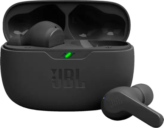 JBL - Vibe Beam True Wireless Earbuds - Black