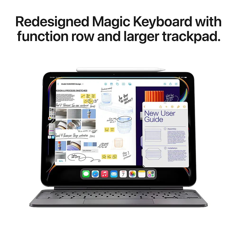 Apple - Magic Keyboard for iPad Pro 11‑inch (M4) - Black