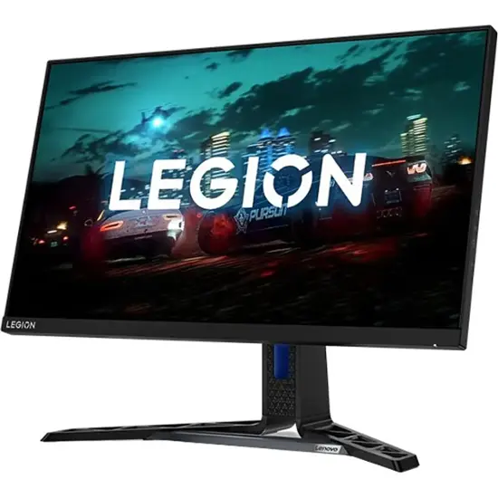 Lenovo - Legion Y27h-30 27" IPS LCD QHD FreeSync Monitor with HDR (Display Port, HDMI, USB) - Raven Black-Raven Black