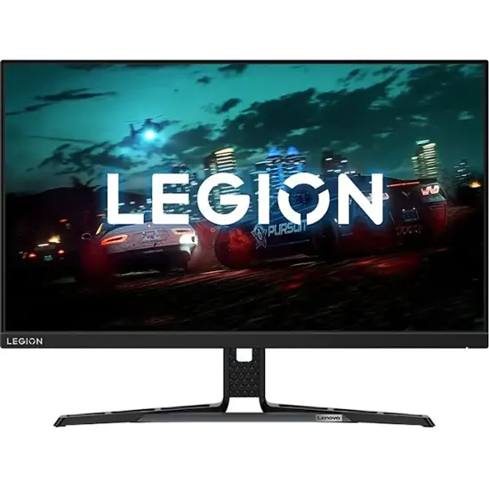 Lenovo - Legion Y27h-30 27" IPS LCD QHD FreeSync Monitor with HDR (Display Port, HDMI, USB) - Raven Black-Raven Black