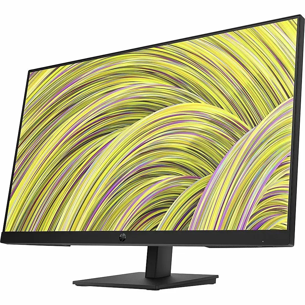 HP - 27" IPS LCD FHD 75Hz Monitor (VGA, HDMI) - Black-27 inches-Black