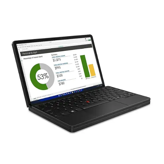 Lenovo - ThinkPad X1 Fold 16 Gen 1 2 in 1 16.3 " Touch-screen Laptop- Intel i7 with 16GB Memory - 512GB SSD - Black-Intel 12th Generation Core i7-16 GB Memory-512 GB-Black