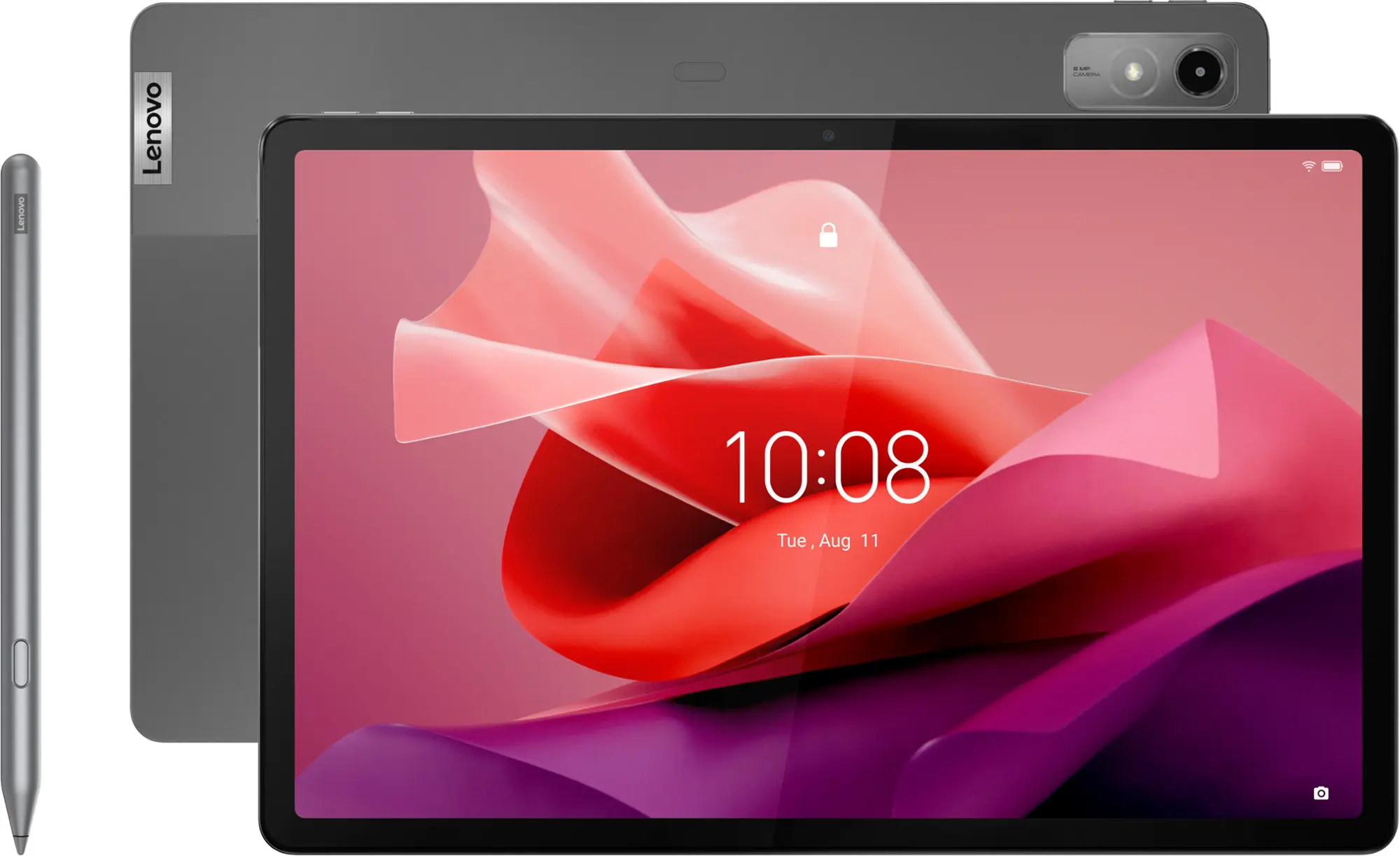 Lenovo - Tab Plus - 11.5" Tablet - 256GB with Sleeve - Luna Grey