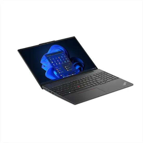 Lenovo - ThinkPad E16 Gen 1 16" Laptop - AMD Ryzen 5 with 8GB memory - 256GB SSD - Black-16 inches-AMD Ryzen 5 7000 Series-8 GB Memory-256 GB-Black