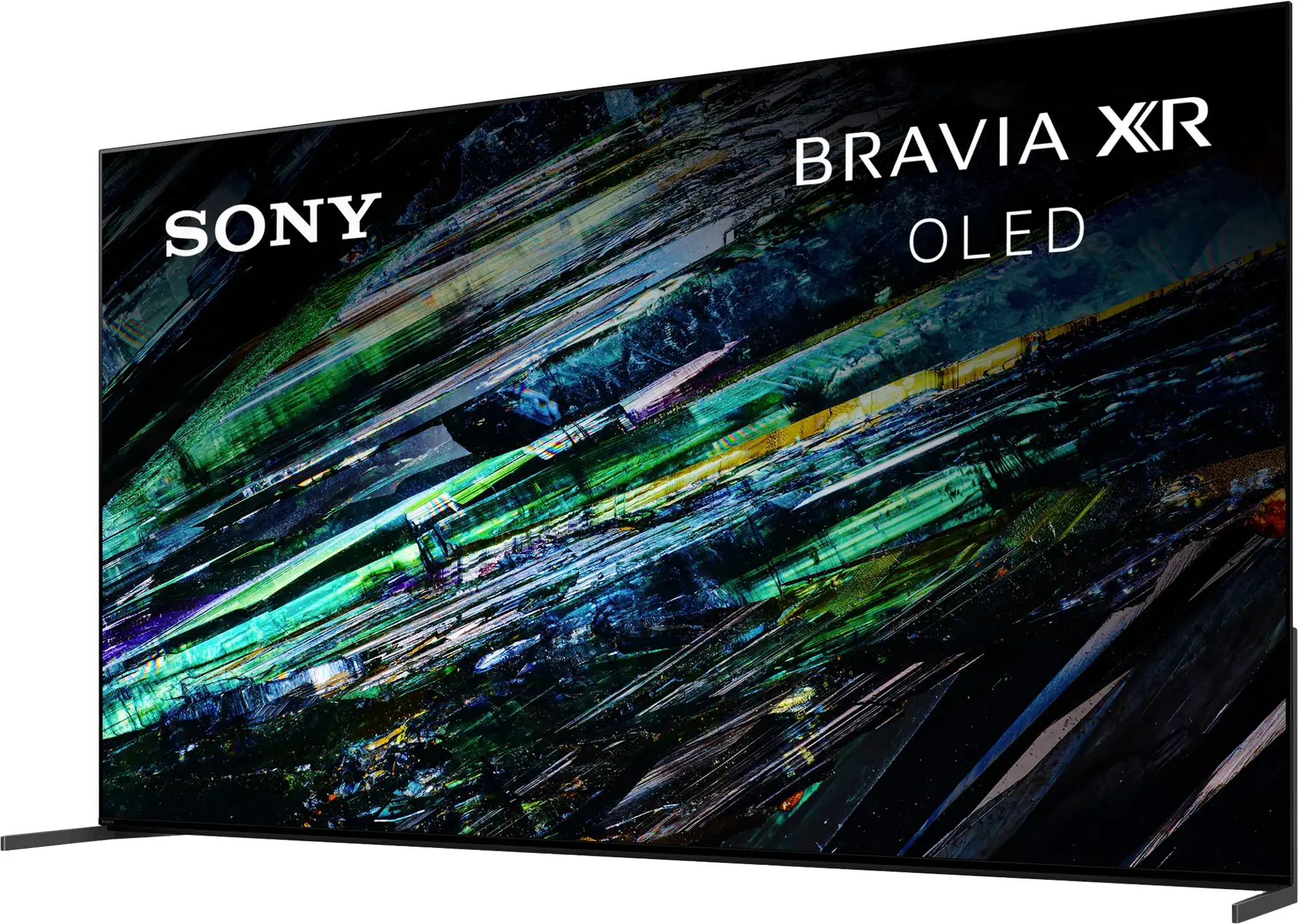 Sony - 77" class BRAVIA XR A95L OLED 4K UHD Smart Google TV (2023)-77 inches-Black