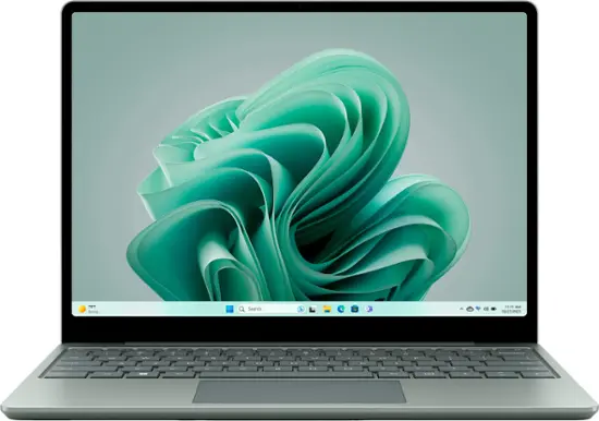 Microsoft - Surface Laptop Go 3 - 12.4" Touch-Screen - Intel Core i5 with 8GB Memory - 256GB SSD (Latest Model) - Sage-8 GB Memory-256 GB-Sage