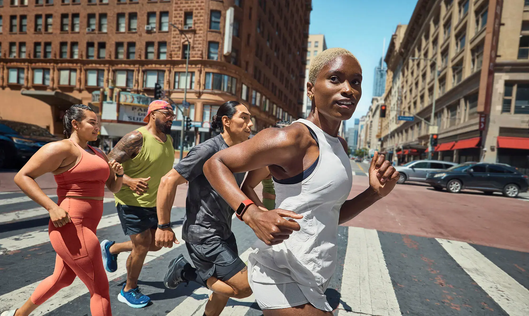 Fitbit - Charge 6 Advanced Fitness & Health Tracker - Coral-Coral