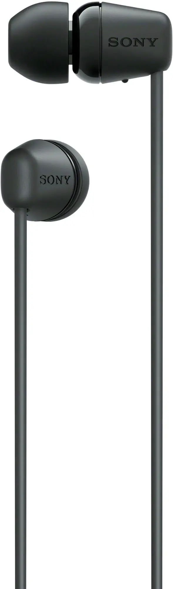 Sony - WIC100 Wireless In-ear Headphone - Black-Black