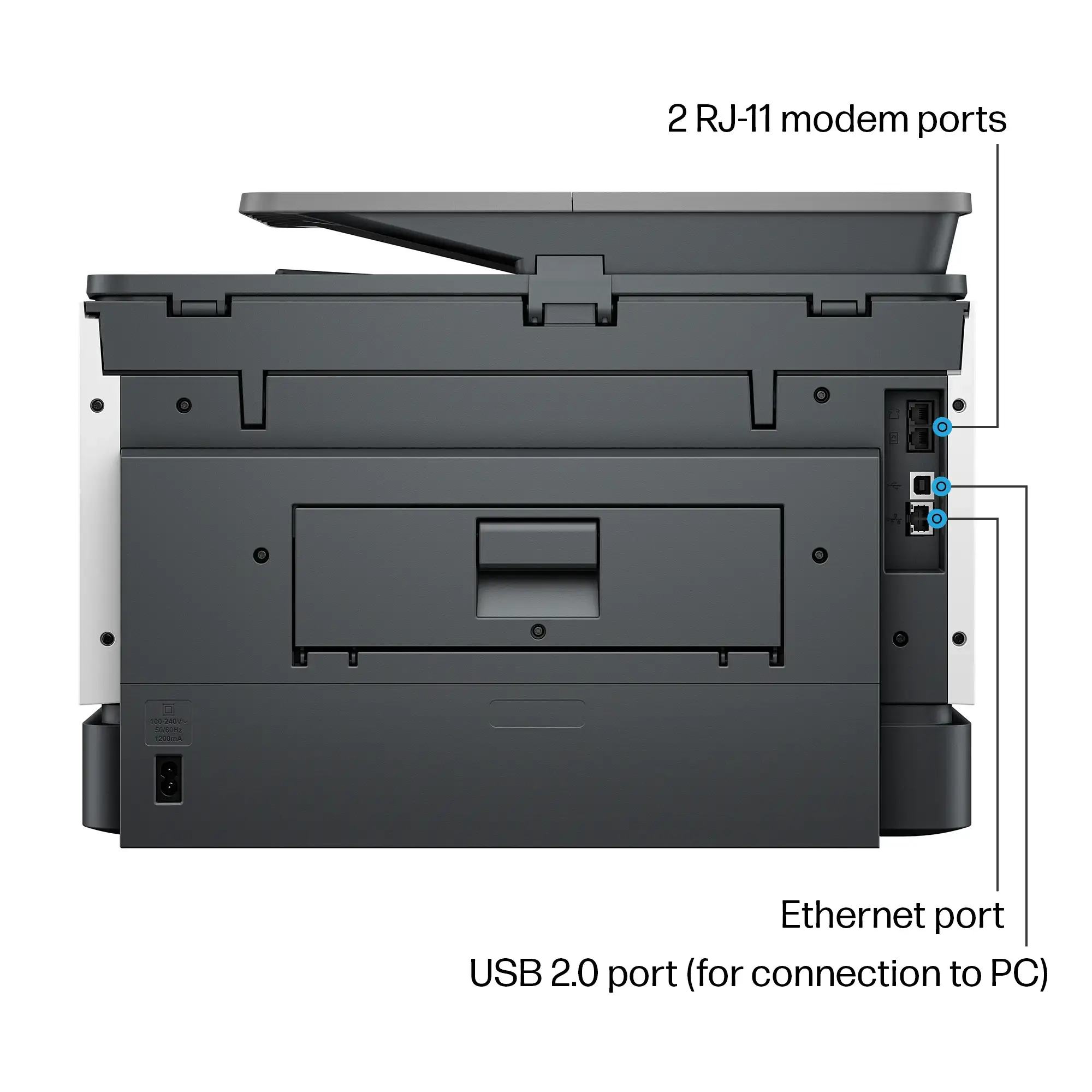 HP - OfficeJet Pro 9135e Wireless All-In-One Inkjet Printer with 3 months of Instant Ink Included with HP+ - White-White